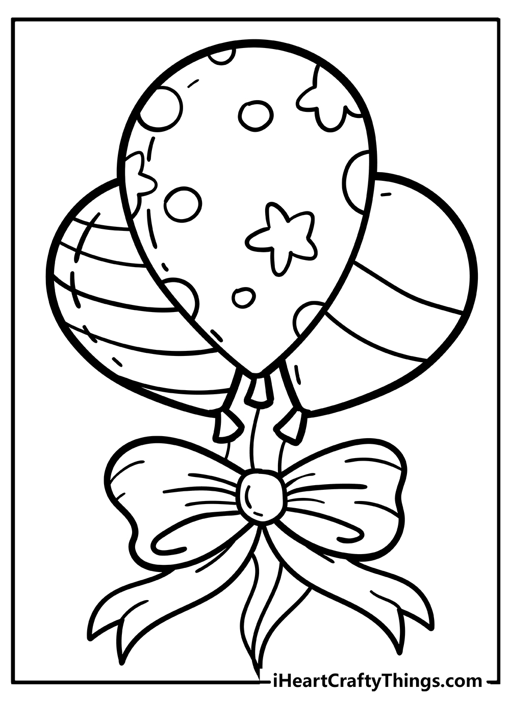 Get 85 Balloons Coloring Pages Ideas 7