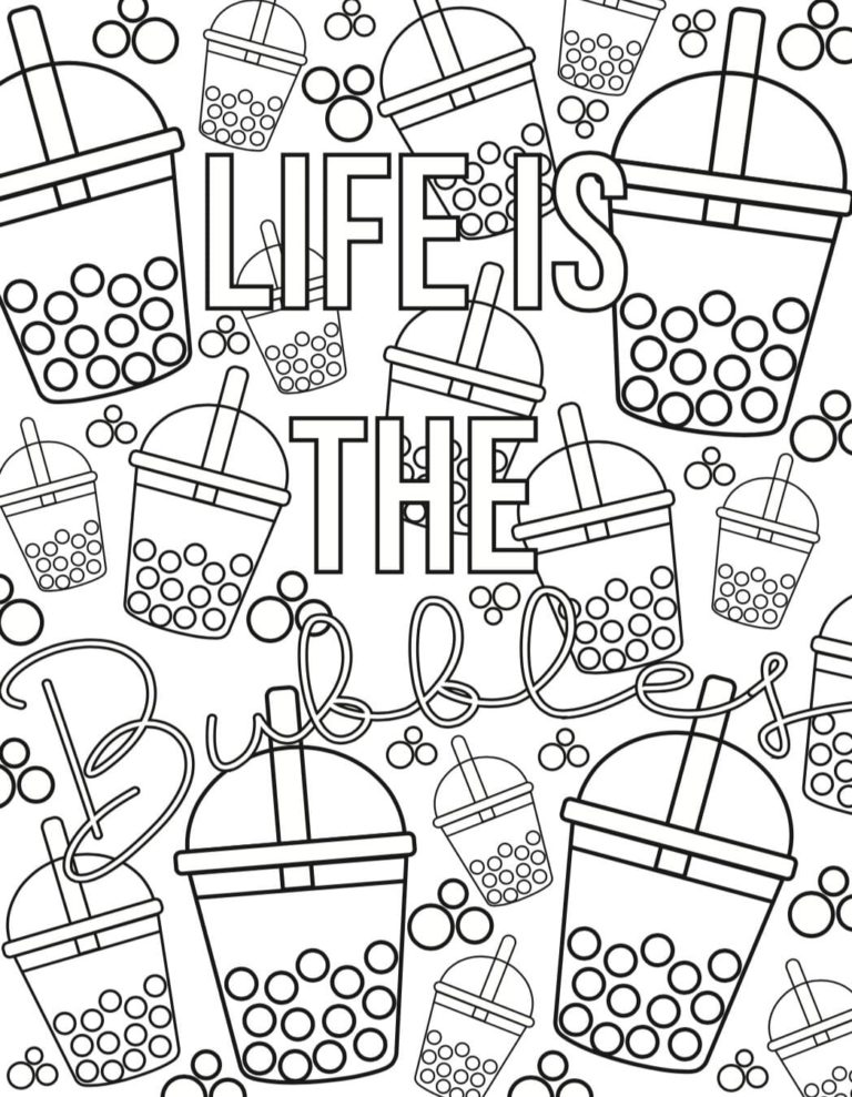 Get 85 Bubble Coloring Page Ideas 61