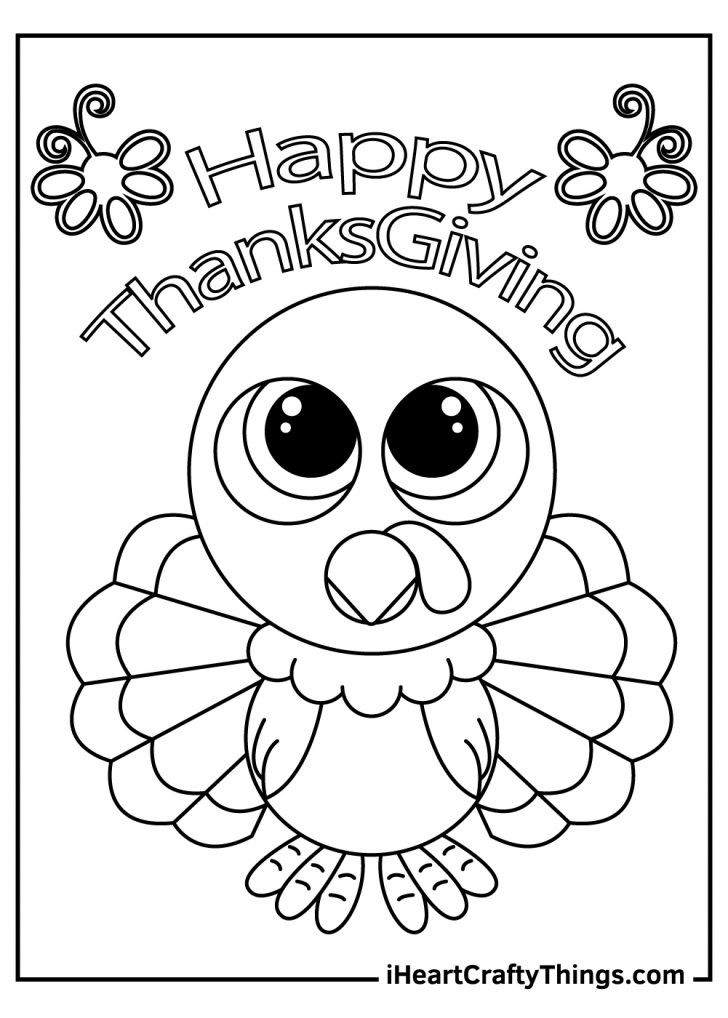 Get 85 Coloring Pages Turkey Printable Ideas 1