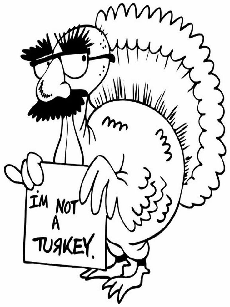 Get 85 Coloring Pages Turkey Printable Ideas 10