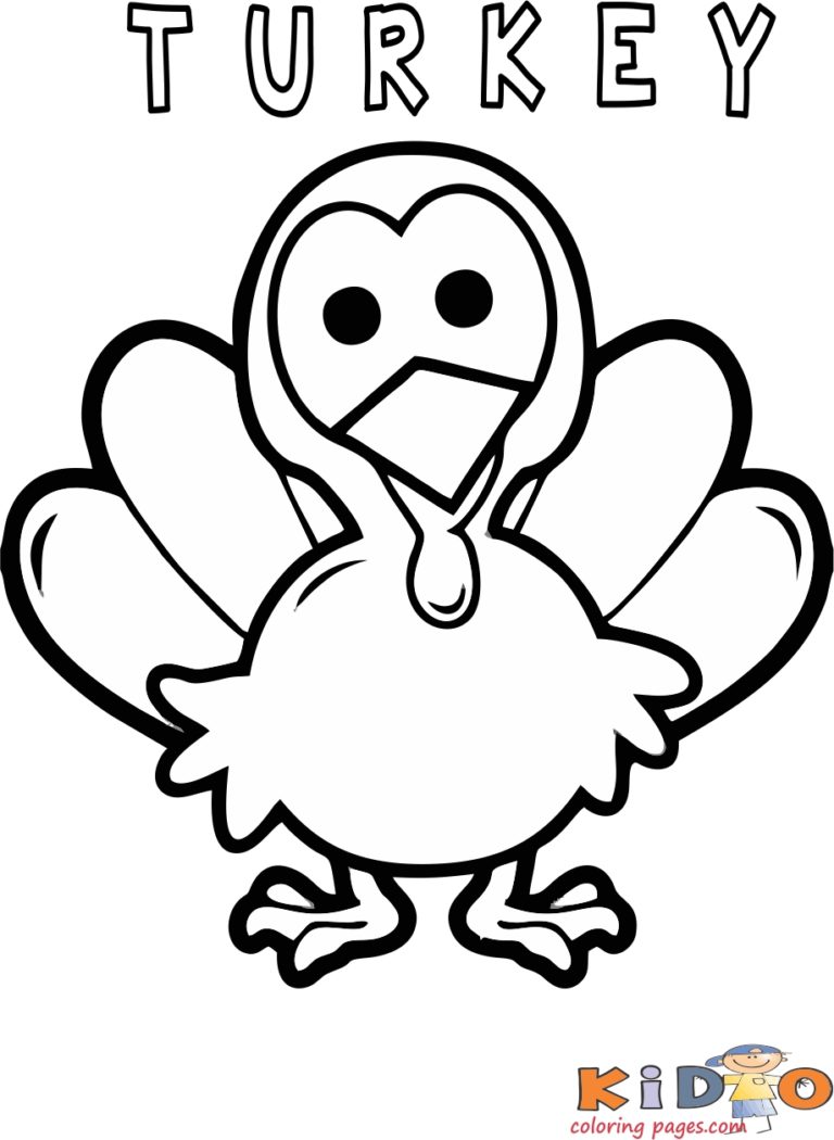 Get 85 Coloring Pages Turkey Printable Ideas 17