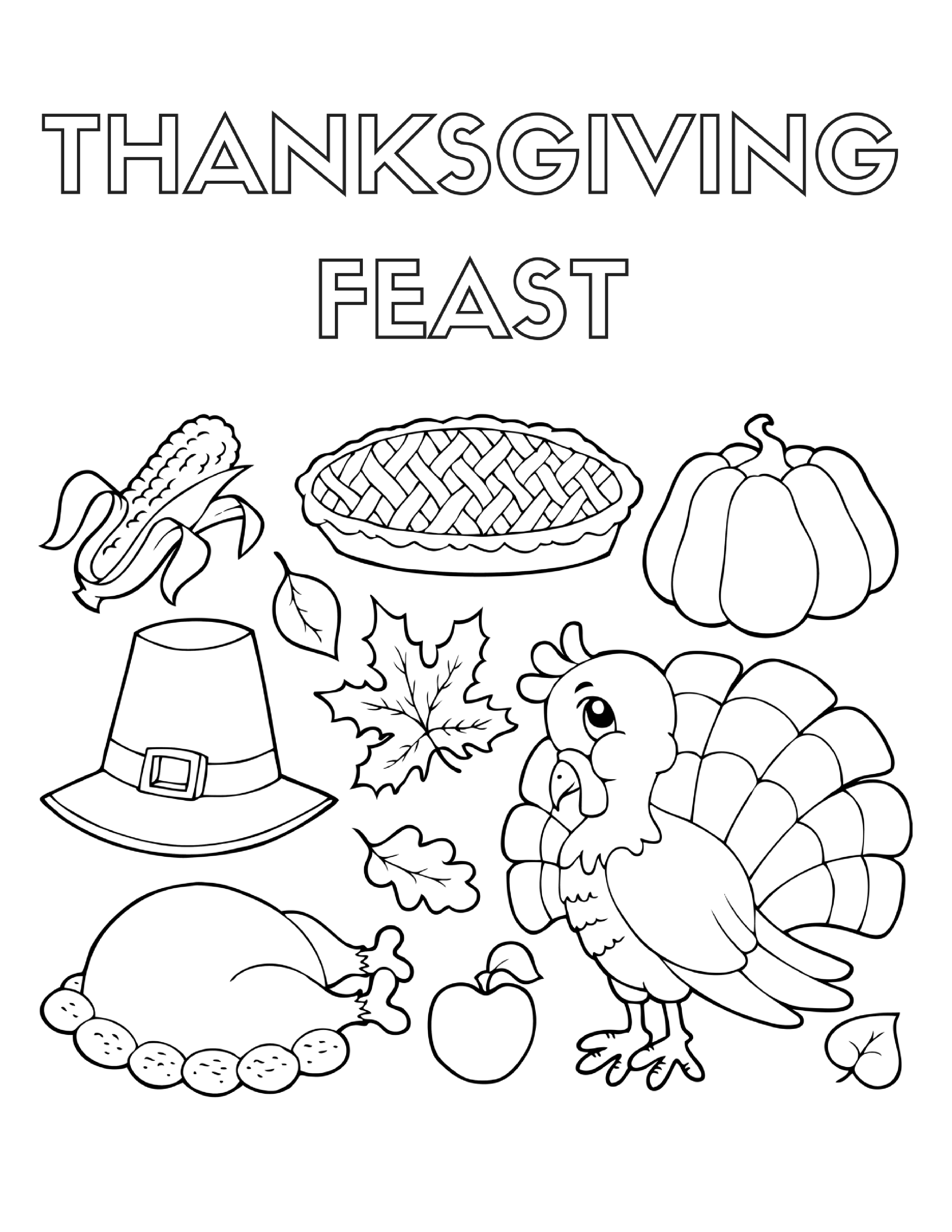 Get 85 Coloring Pages Turkey Printable Ideas 21