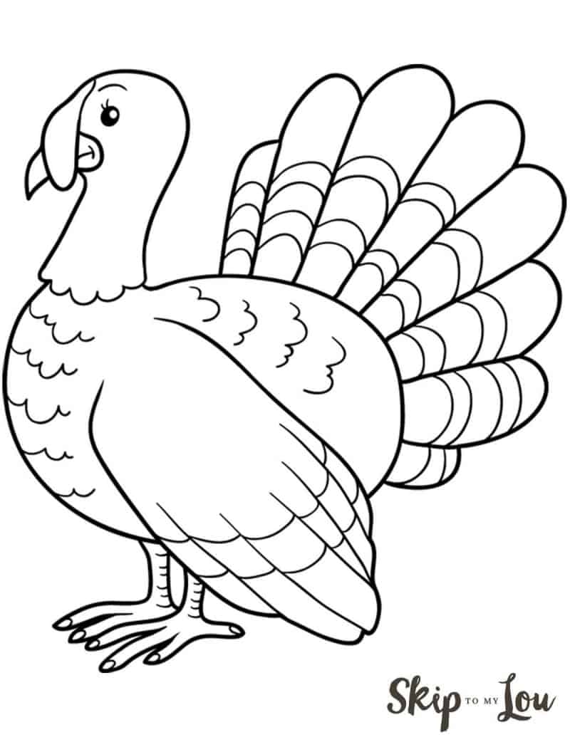 Get 85 Coloring Pages Turkey Printable Ideas 49