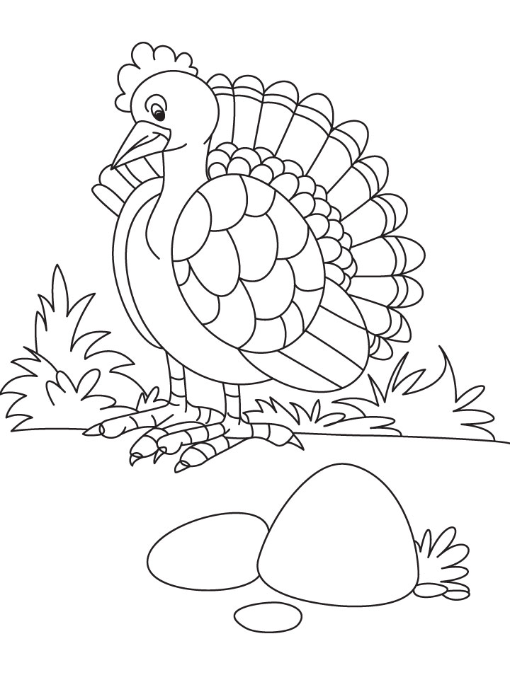 Get 85 Coloring Pages Turkey Printable Ideas 7