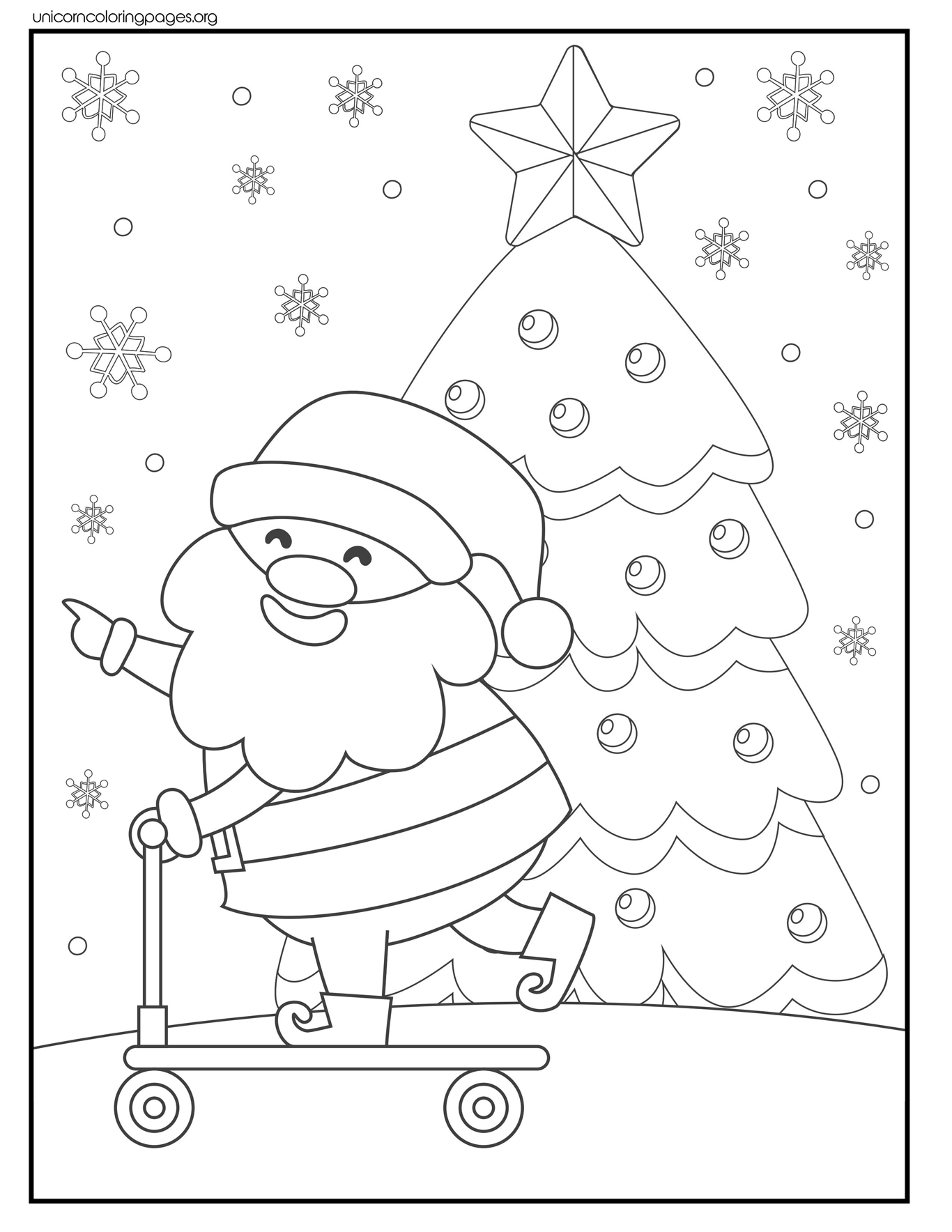 Get 85 Easy Christmas Coloring Pages Printable Ideas 10