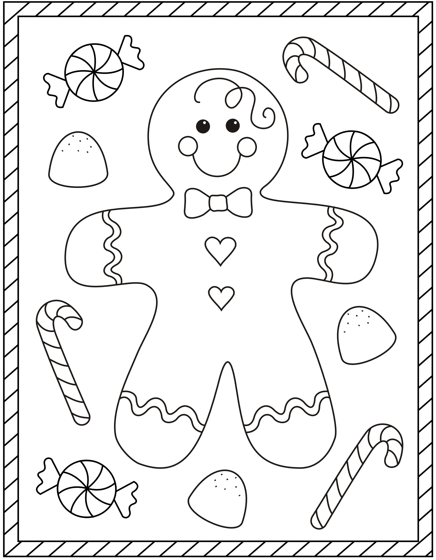 Get 85 Easy Christmas Coloring Pages Printable Ideas 2