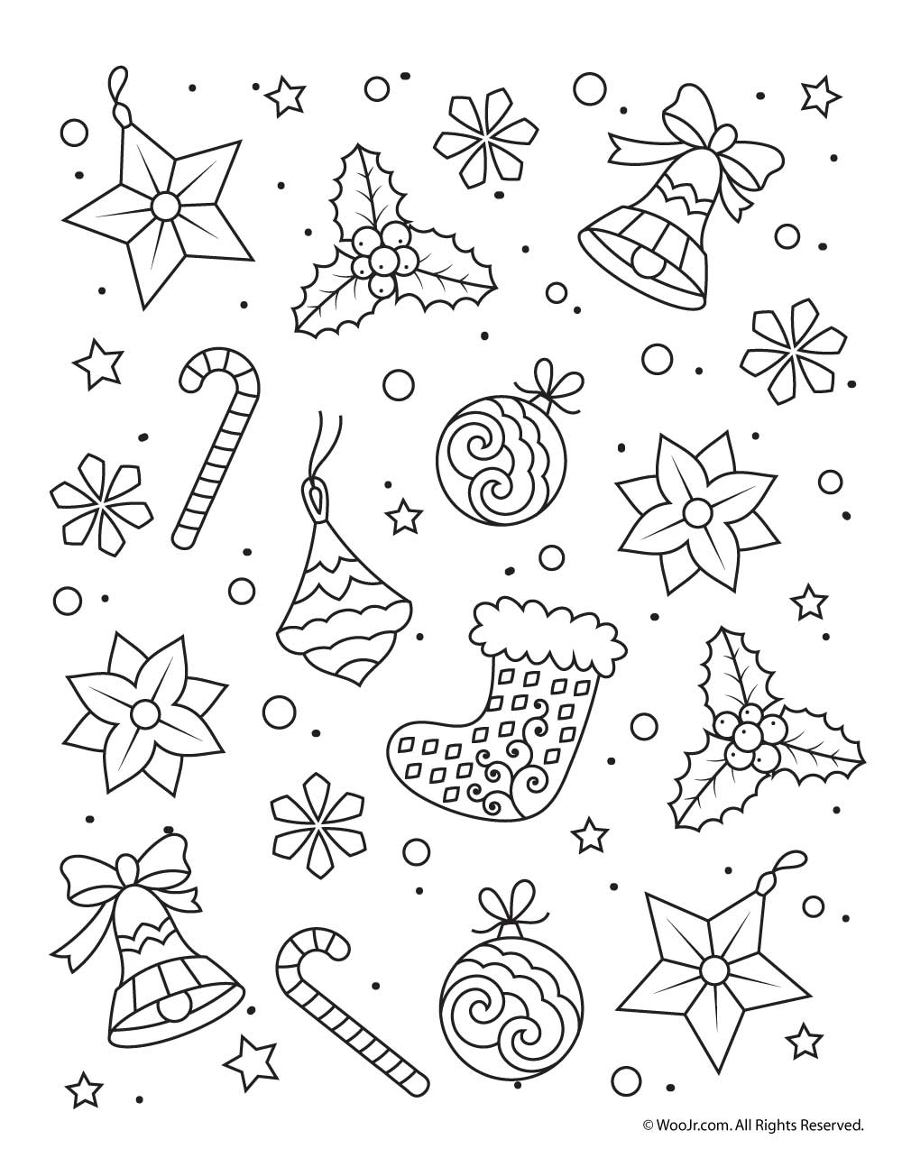 Get 85 Easy Christmas Coloring Pages Printable Ideas 21