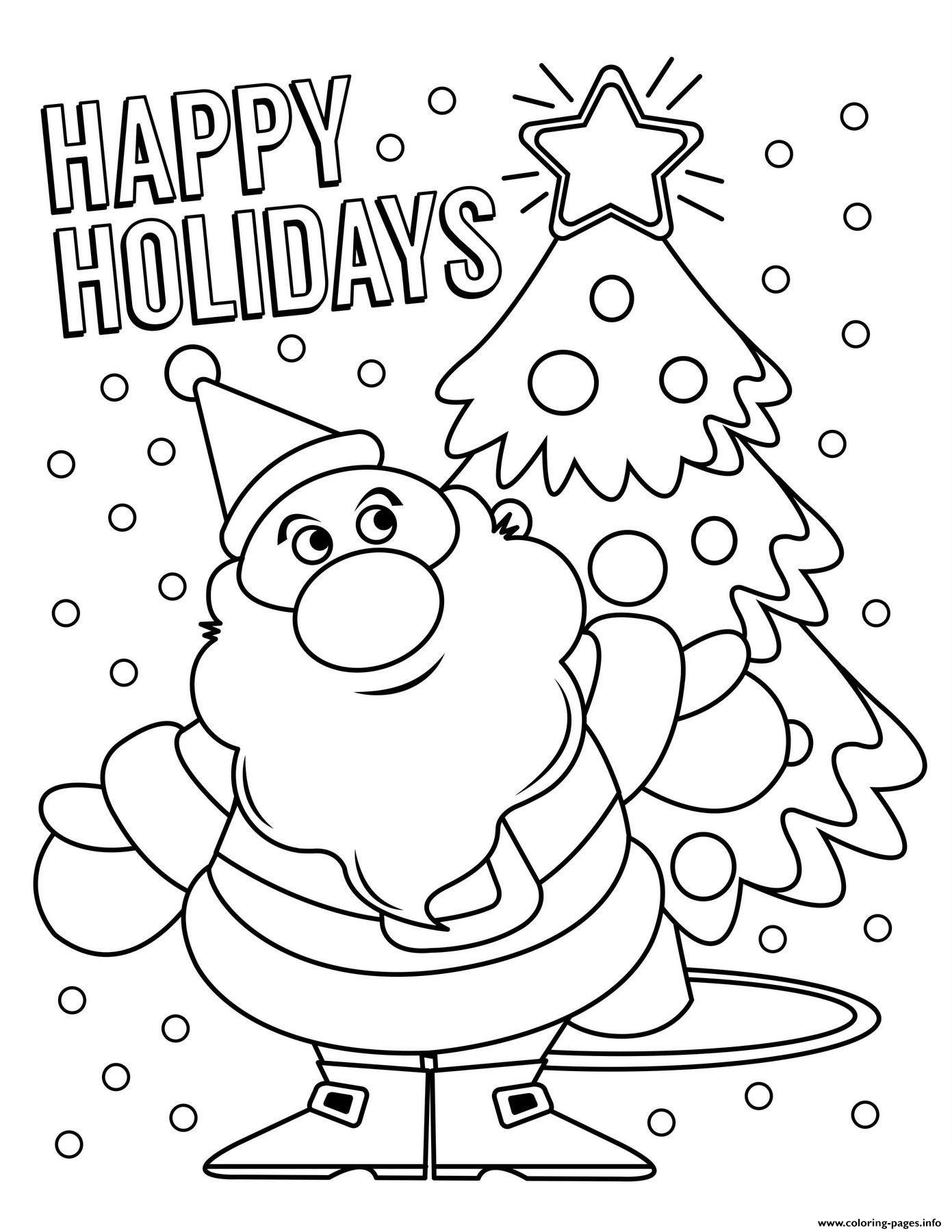 Get 85 Easy Christmas Coloring Pages Printable Ideas 36