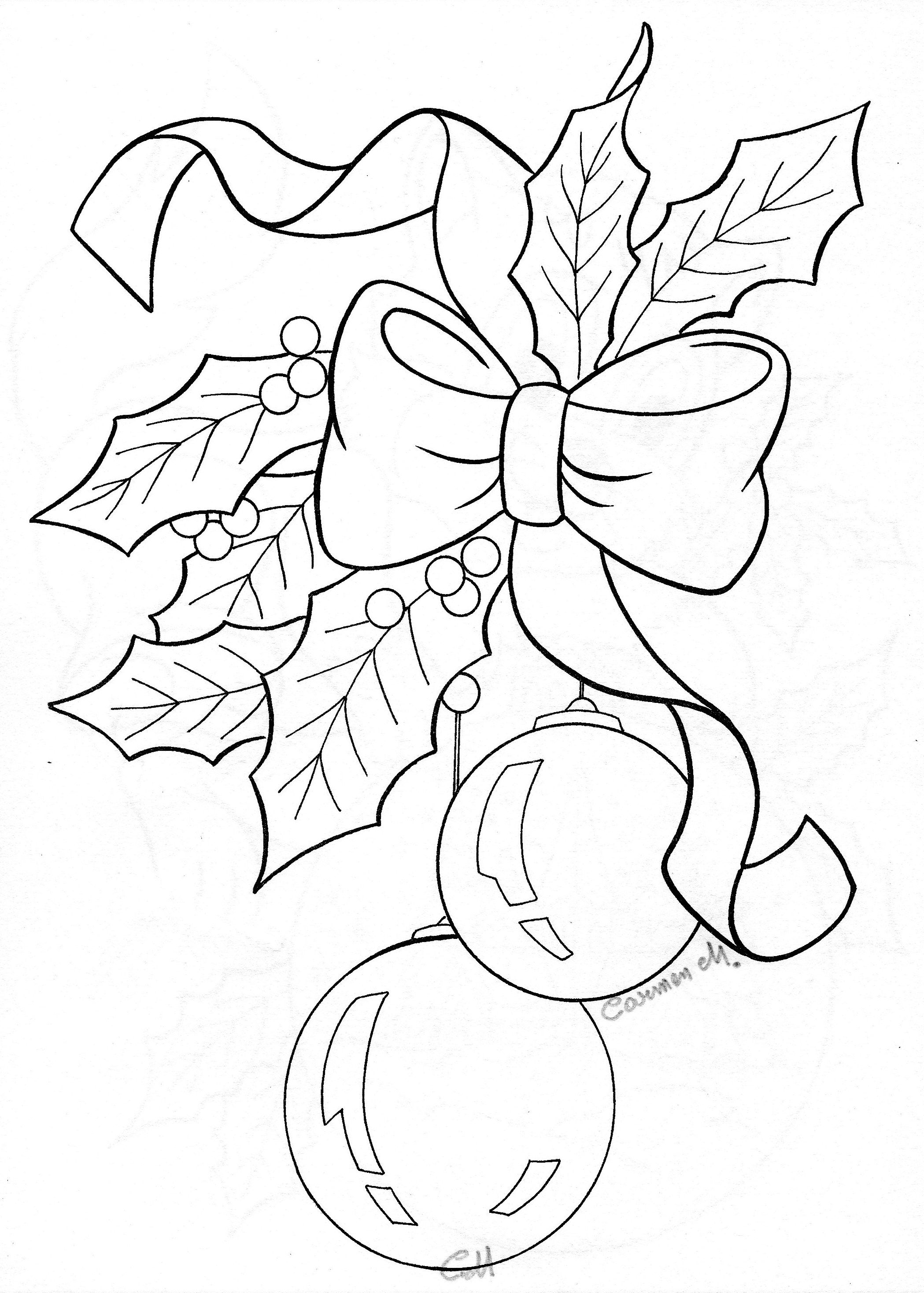 Get 85 Easy Christmas Coloring Pages Printable Ideas 53