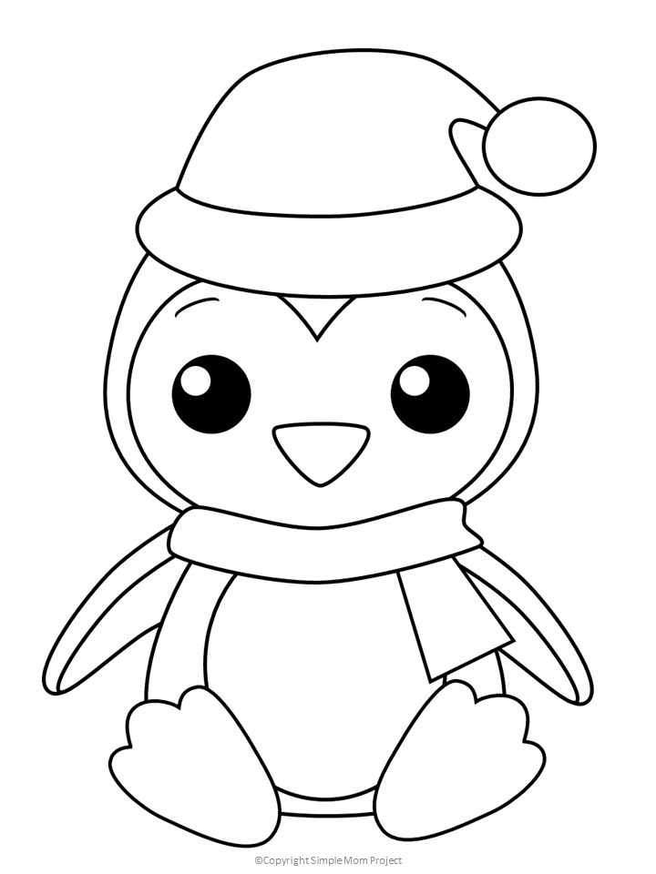 Get 85 Easy Christmas Coloring Pages Printable Ideas 6