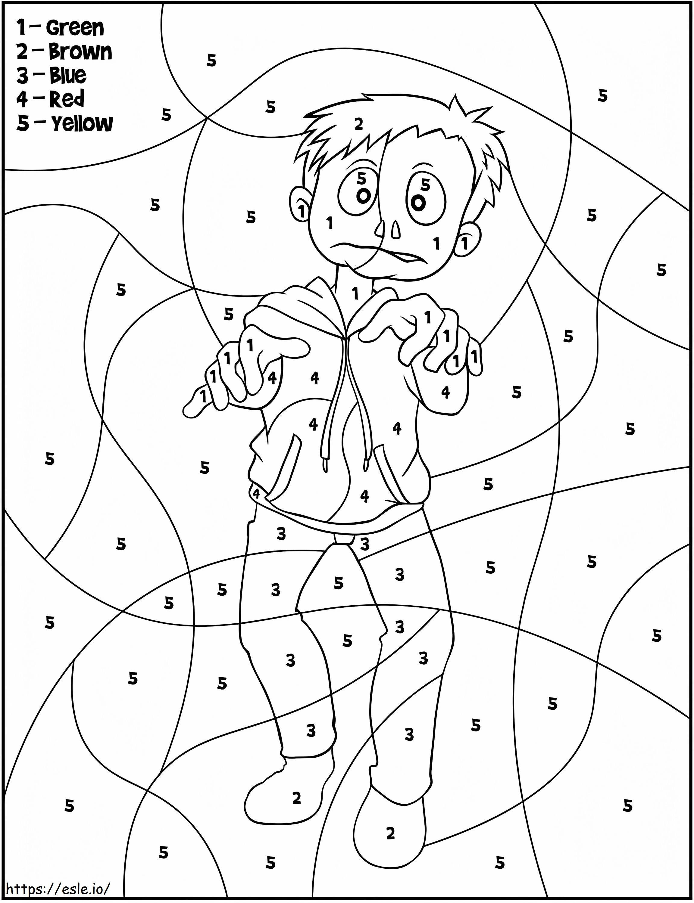 Get 85 Halloween Number Coloring Pages Ideas 22