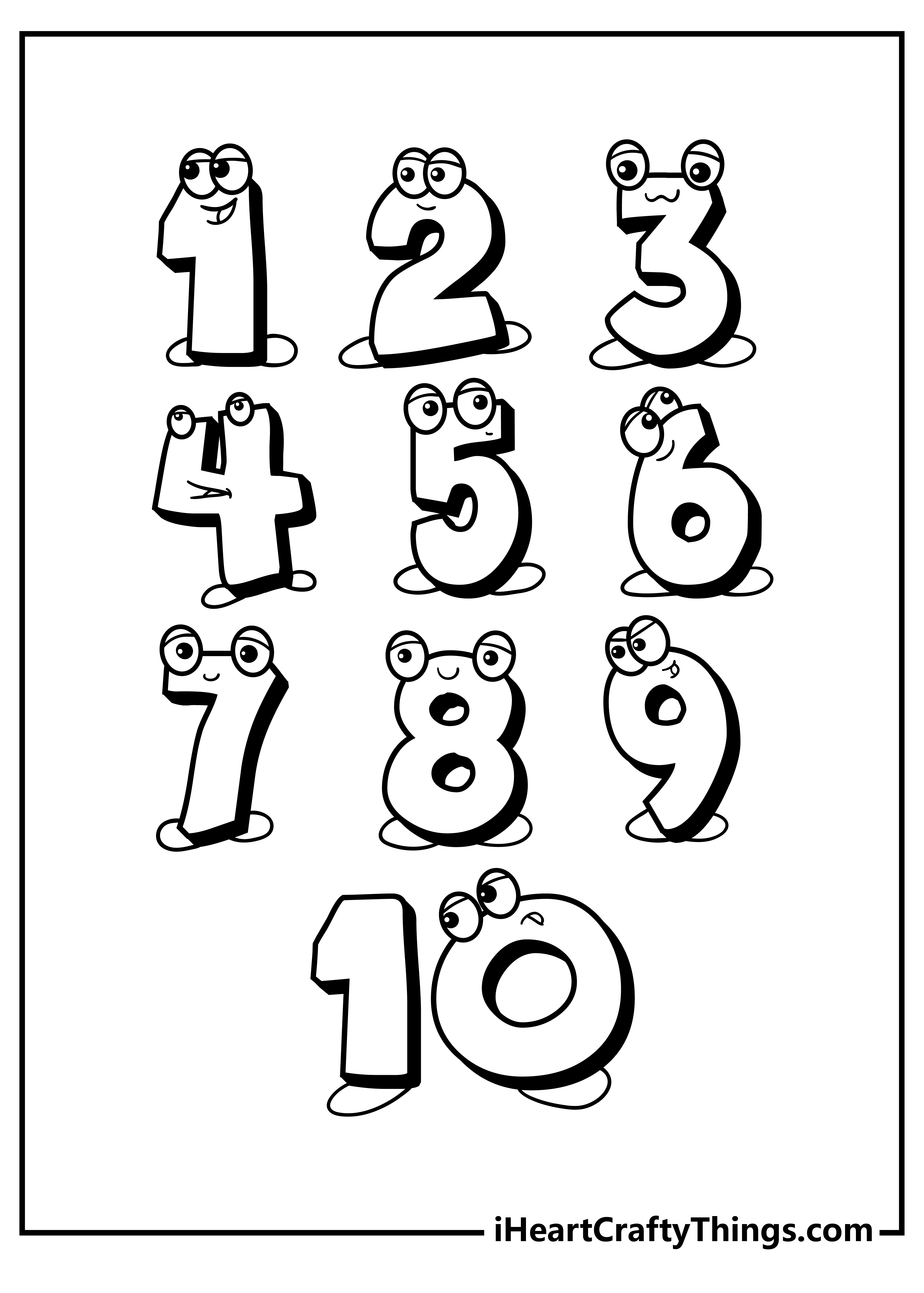 Get 85 Halloween Number Coloring Pages Ideas 41