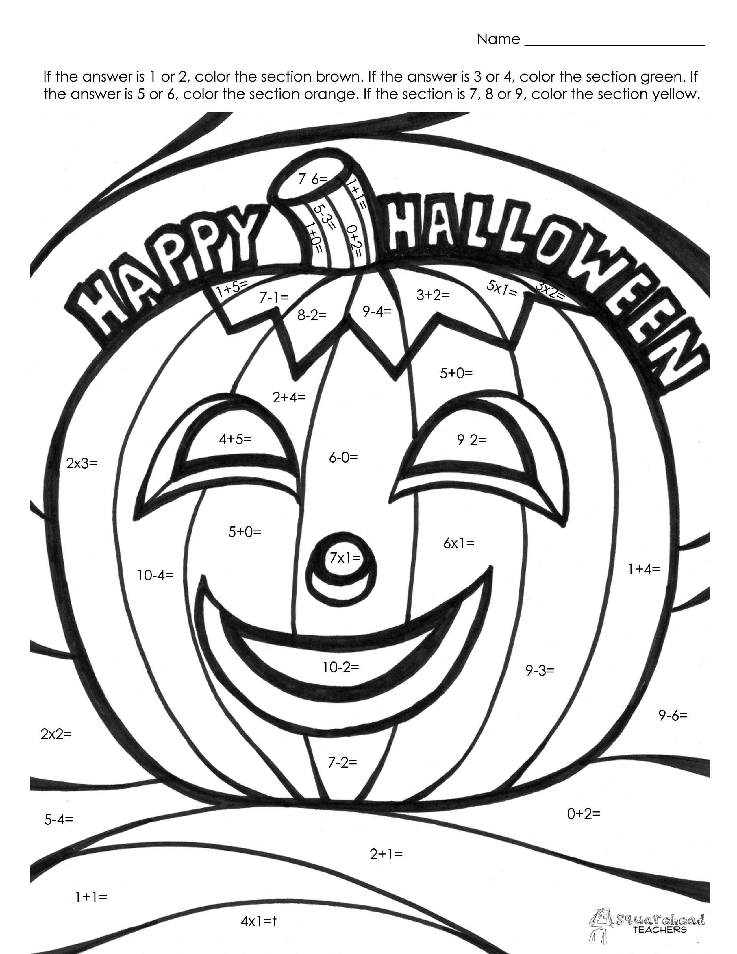 Get 85 Halloween Number Coloring Pages Ideas 48