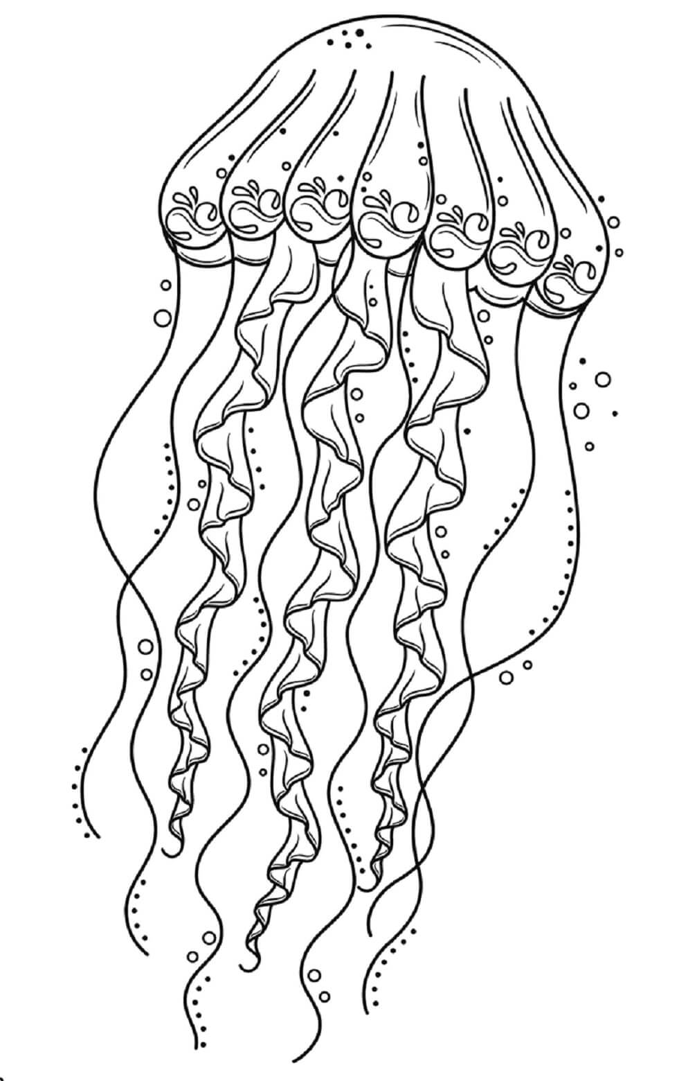 Get 85 Jellyfish Coloring Sheet Ideas 16