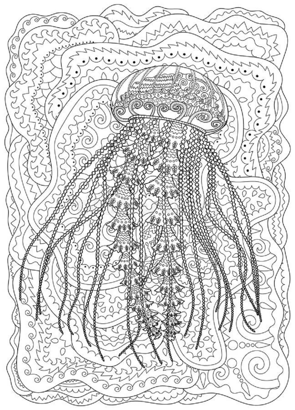 Get 85 Jellyfish Coloring Sheet Ideas 20