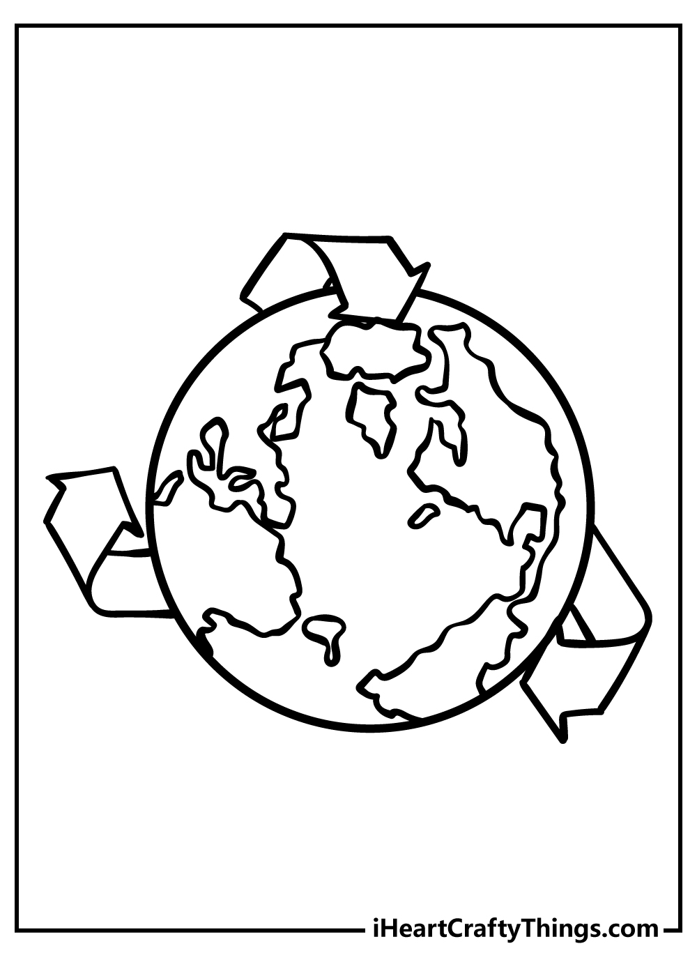 35 Earth Coloring Picture 6