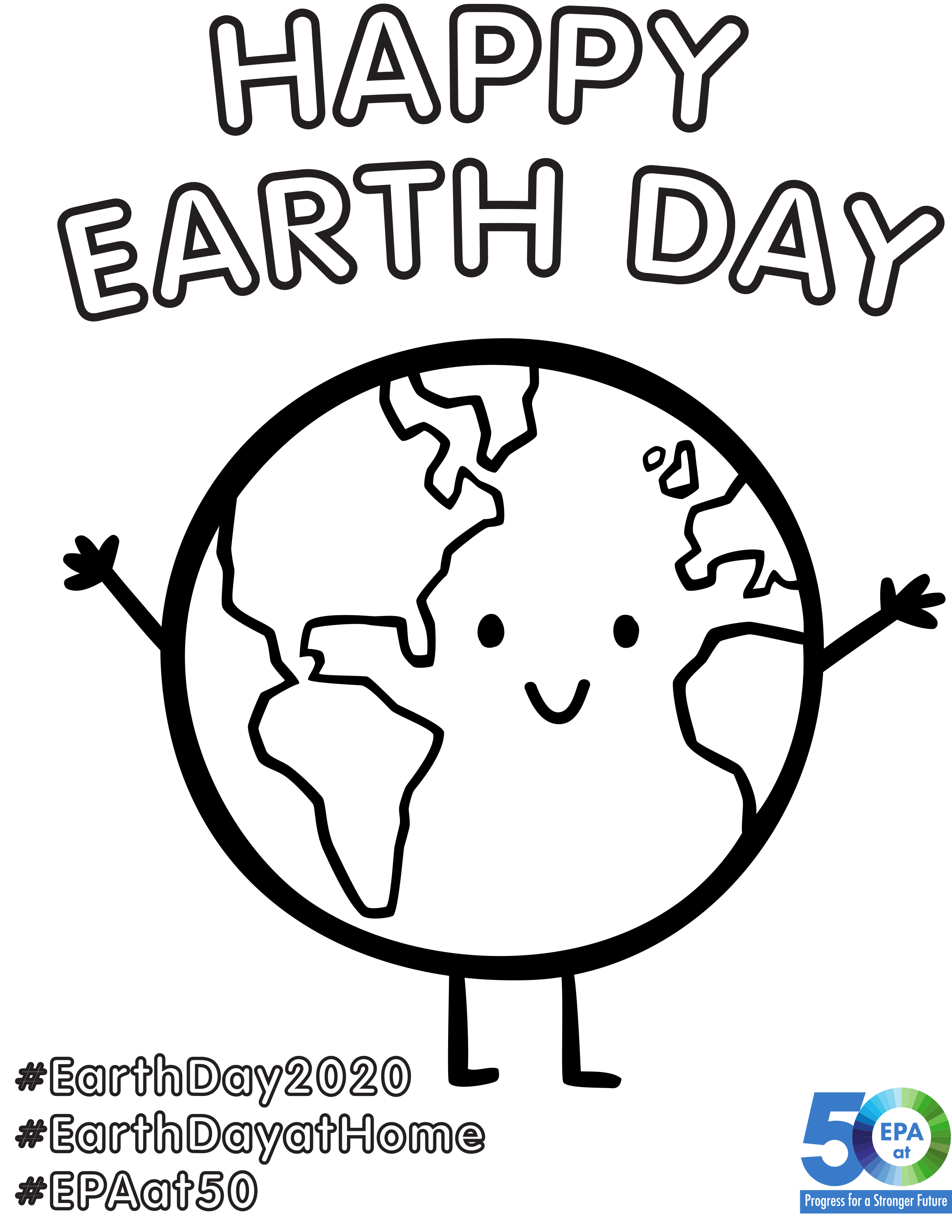 35 Earth Coloring Picture 7