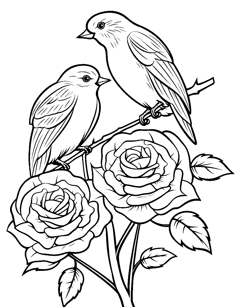 Save 60 Flowers And Roses Coloring Pages Ideas 35