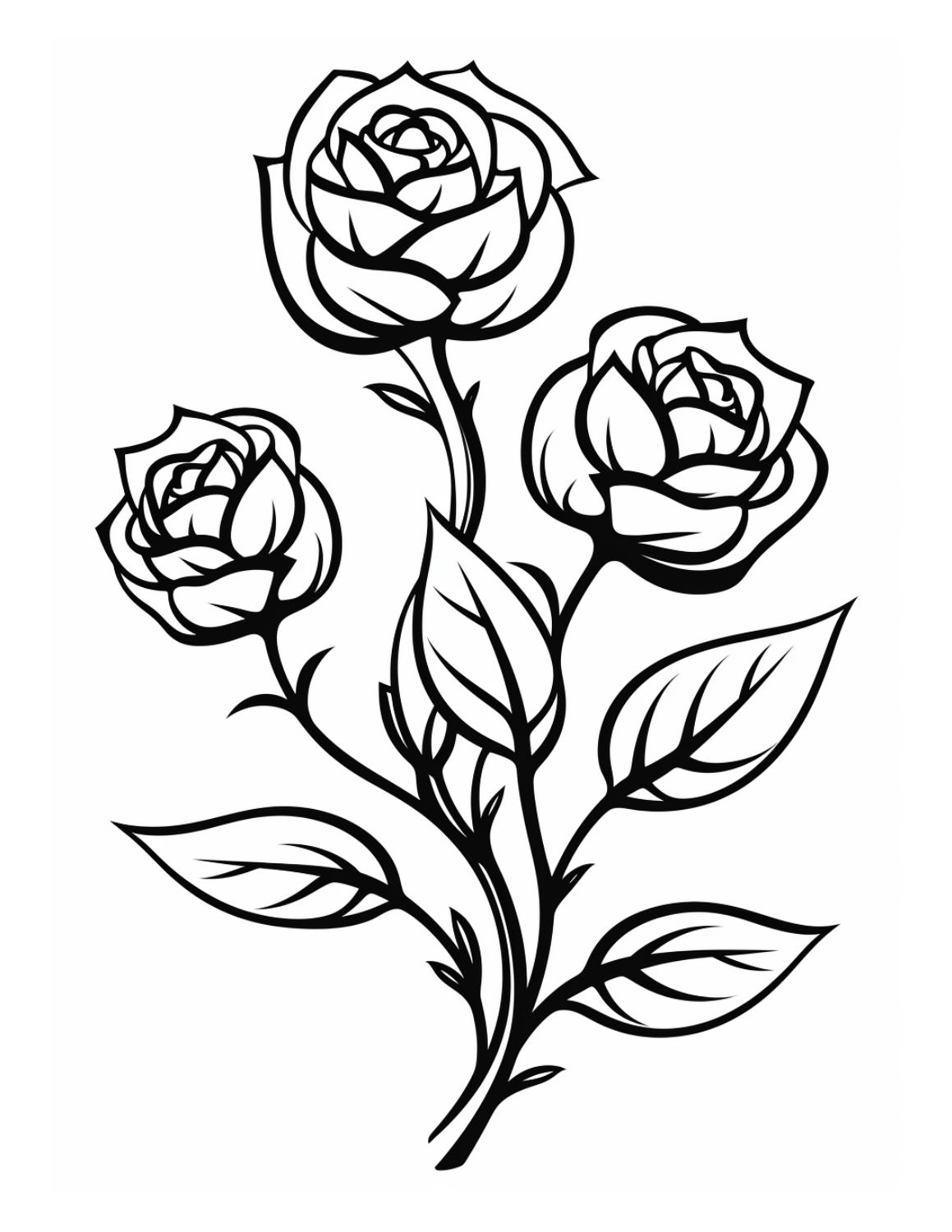 Save 60 Flowers And Roses Coloring Pages Ideas 60