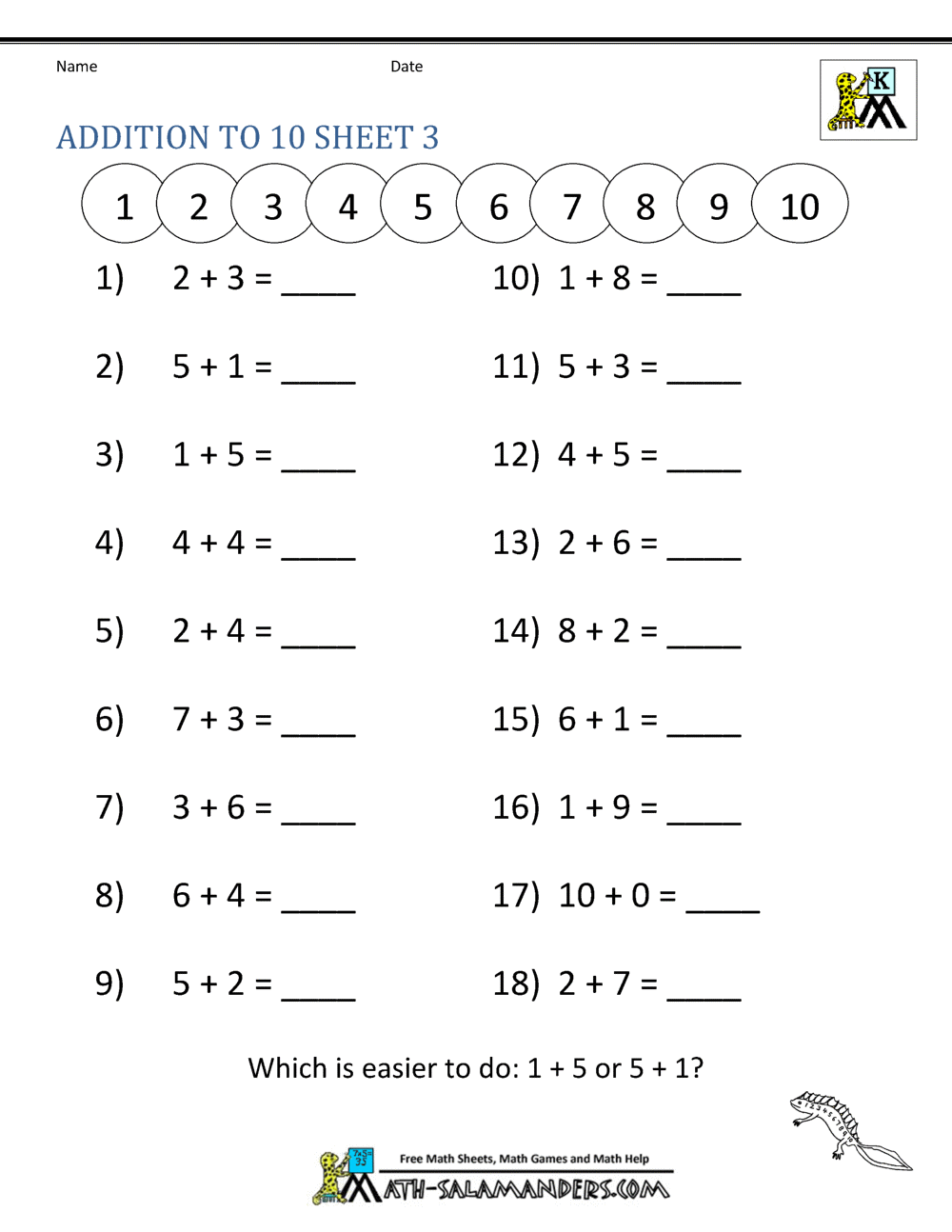 Save 60 Math Practice Worksheets Ideas 32