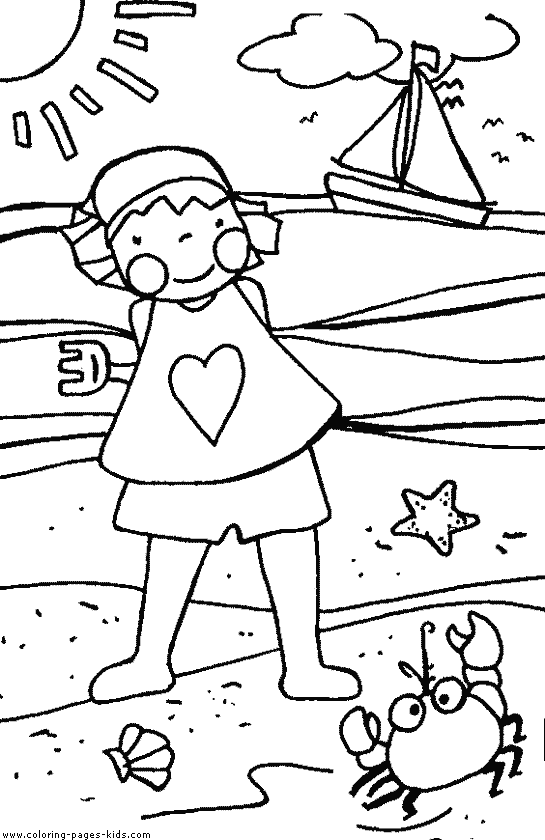 Save 60 Summer Coloring Pages For Kids Ideas 12