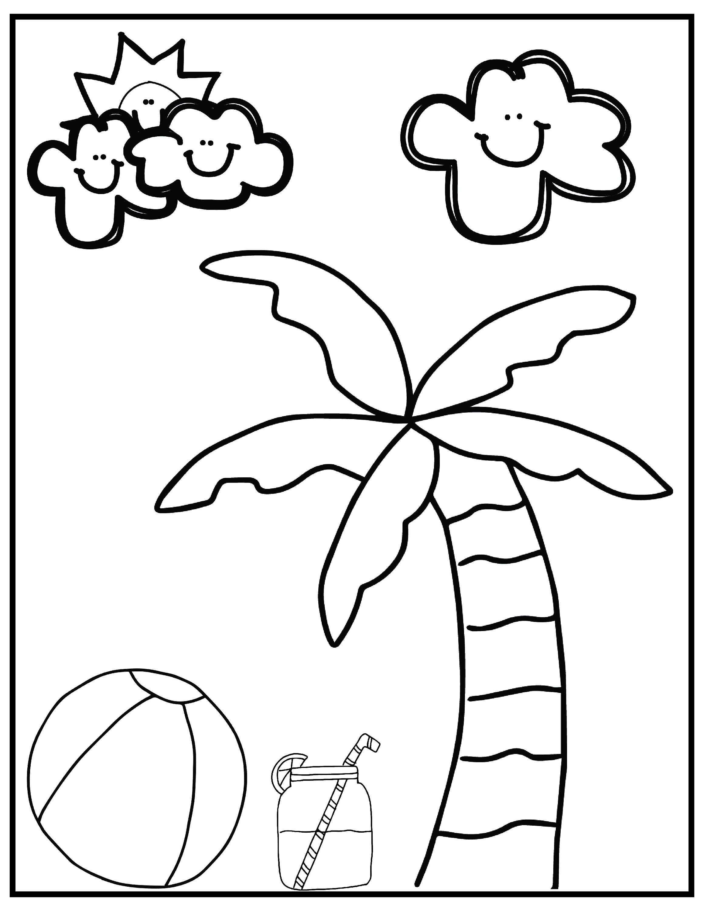 Save 60 Summer Coloring Pages For Kids Ideas 19