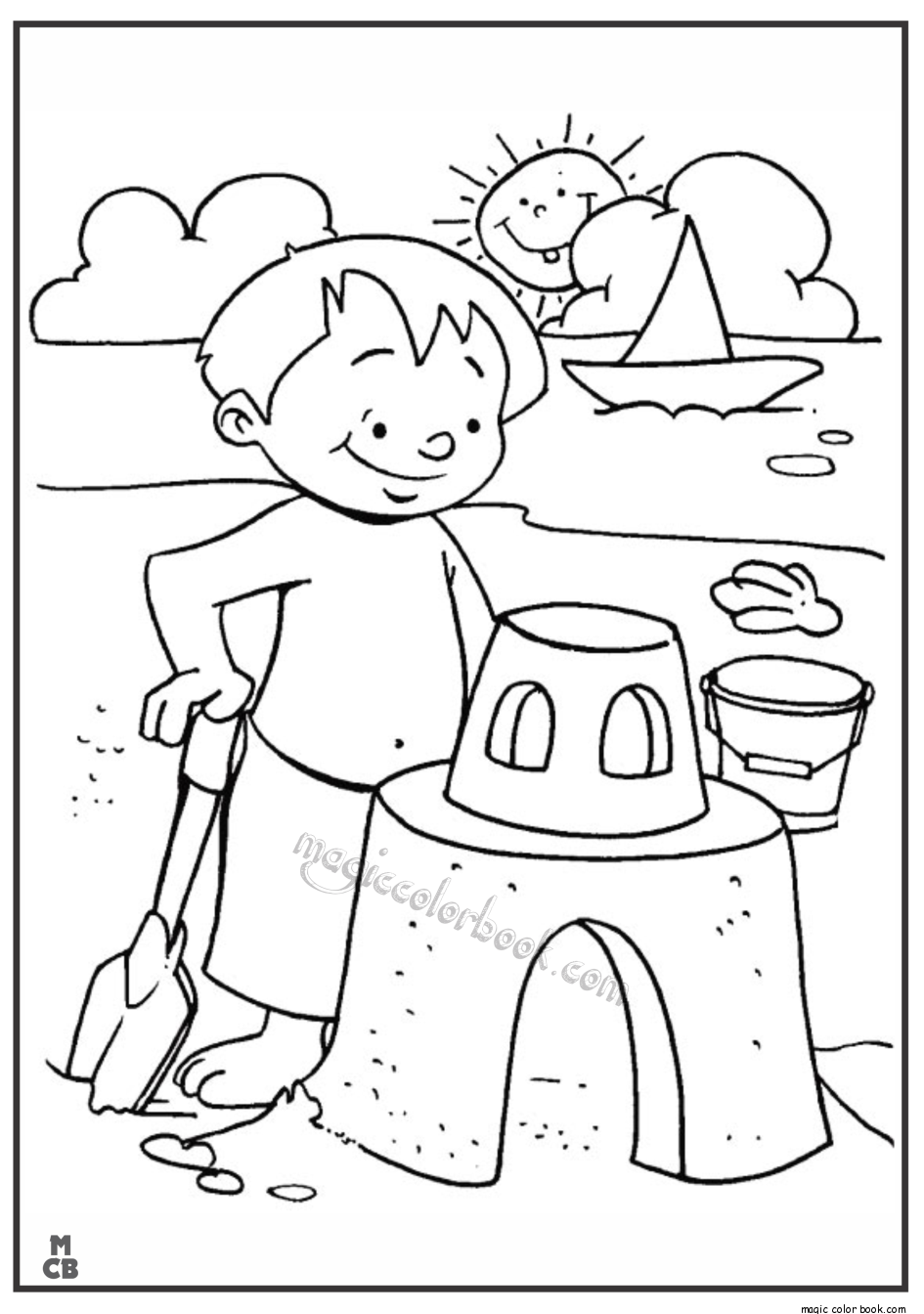 Save 60 Summer Coloring Pages For Kids Ideas 26