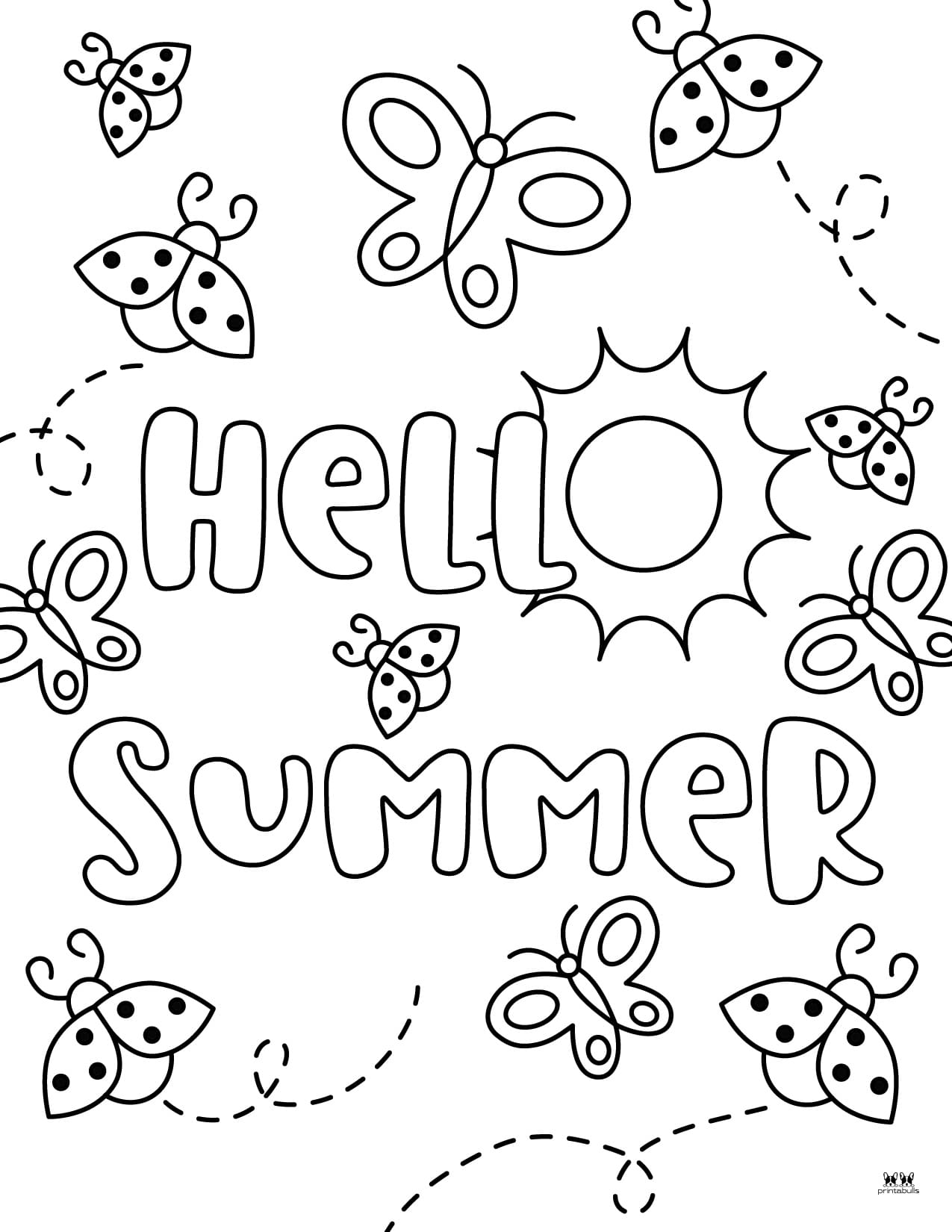 Save 60 Summer Coloring Pages For Kids Ideas 27