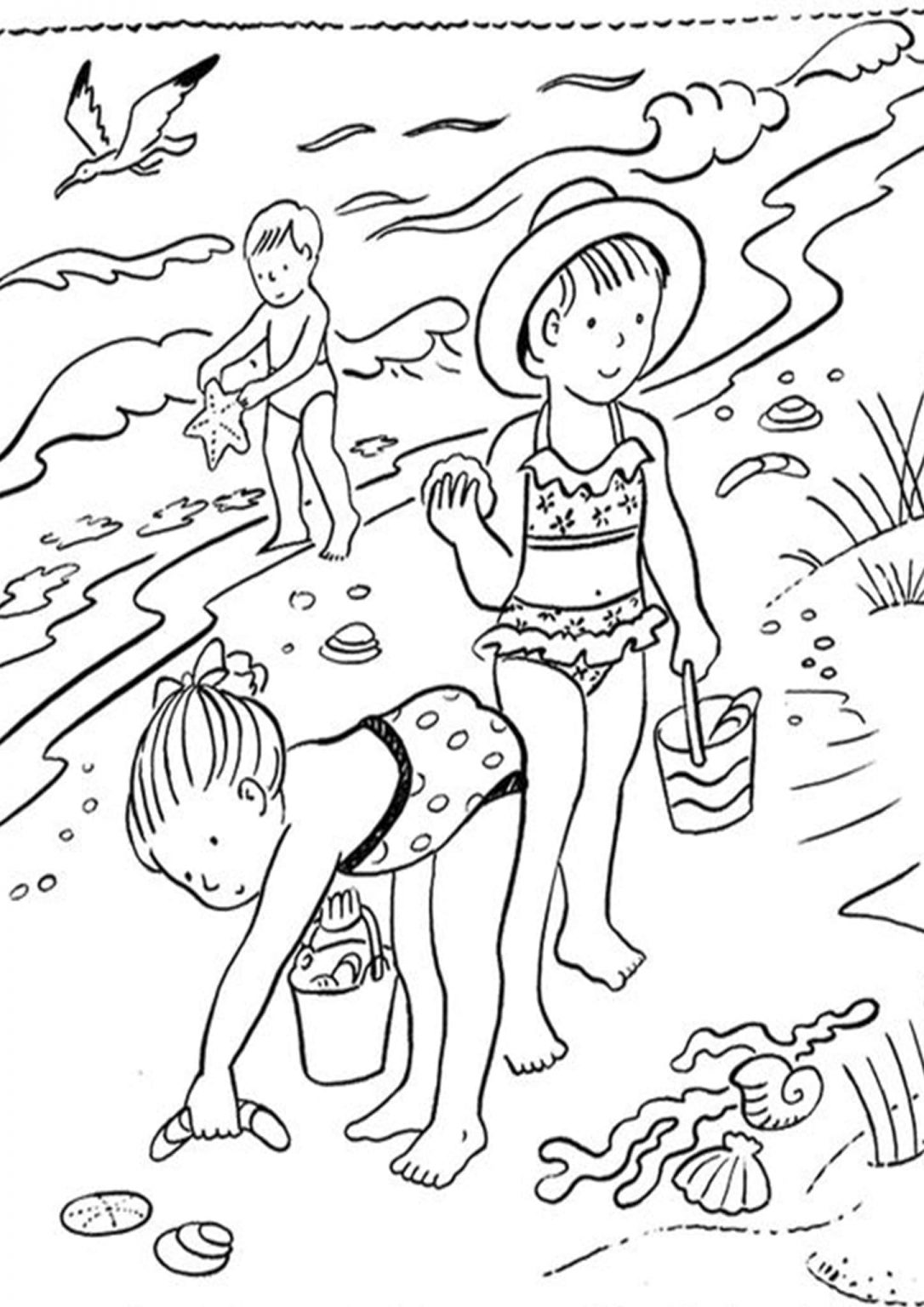 Save 60 Summer Coloring Pages For Kids Ideas 3