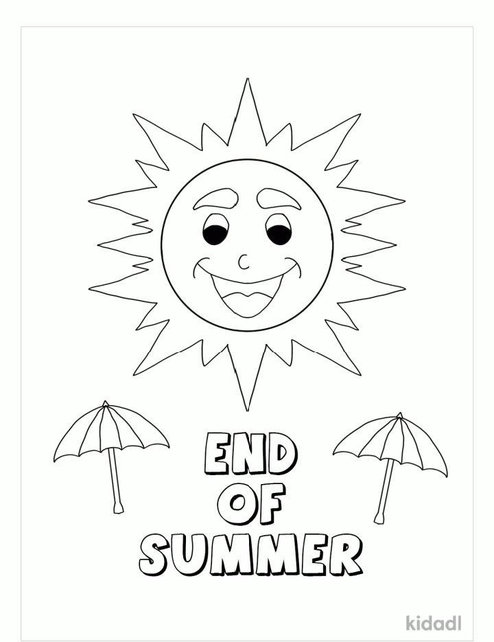 Save 60 Summer Coloring Pages For Kids Ideas 41