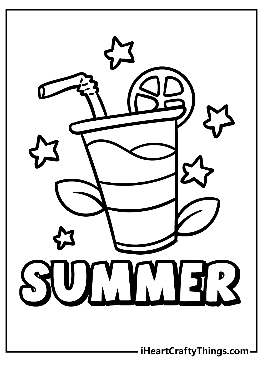 Save 60 Summer Coloring Pages For Kids Ideas 54